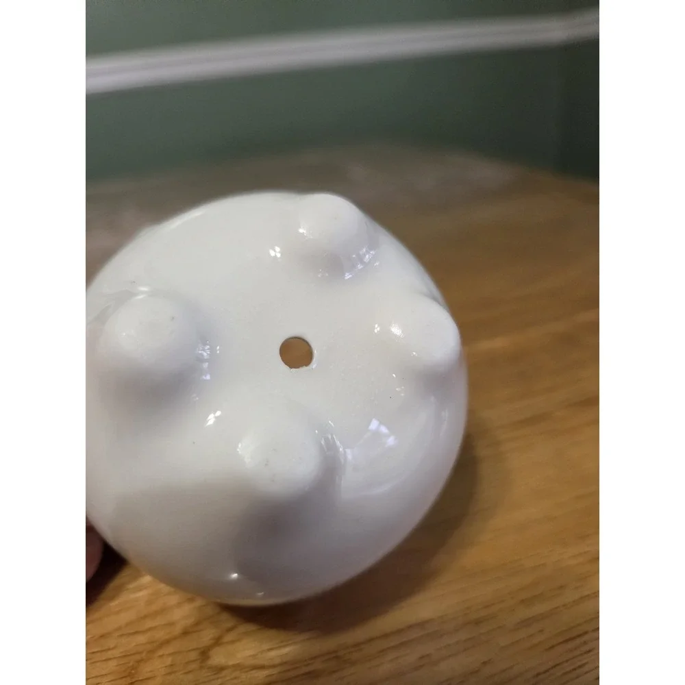 Ceramic White Mini Kitty Succulent Planter, Dish 3